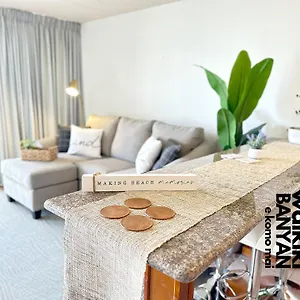  Apartment Stunning 1bd A Block Away To Waikiki Free Parking