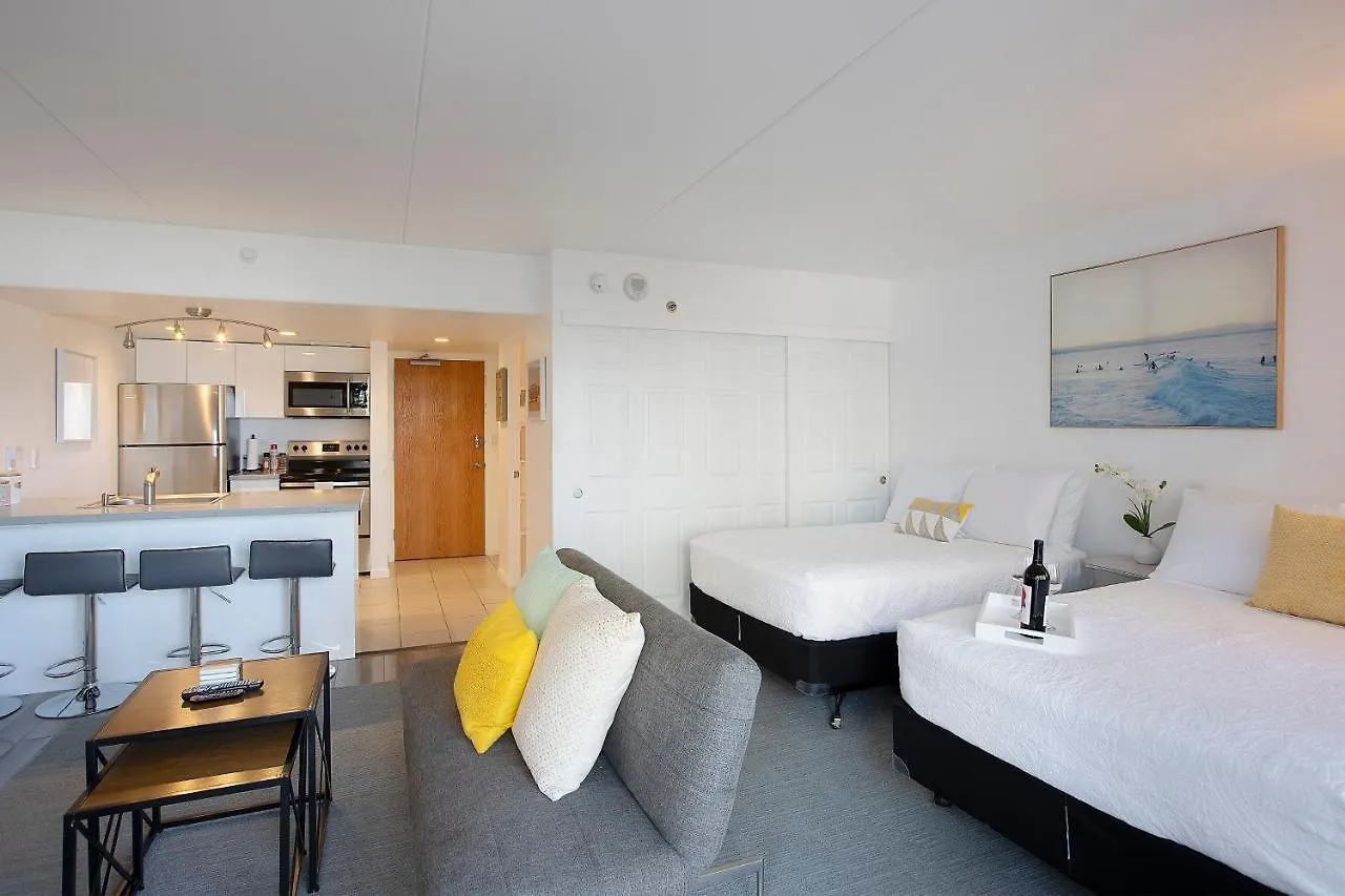 @ Marbella Lane - Oceanview Suite Steps To Beach Honolulu Apartment